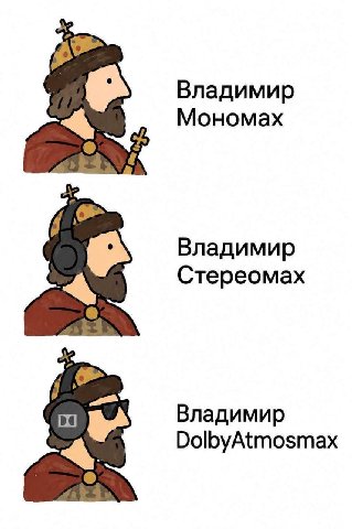 Владимир Мономах Владимир Стереомах Владимир DolbyAtmosmax
