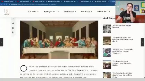калием бомб я artery ~ Сбныым деи Е 1 а „обвицеа" von Patio Harvory and Salvador greatest masters, Leonardo Da Vinci's The Last Supper is a complex epnction of this iconic biblical subject. In article