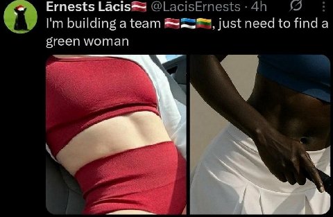 Ernests building a team just need to finda бгееп woman