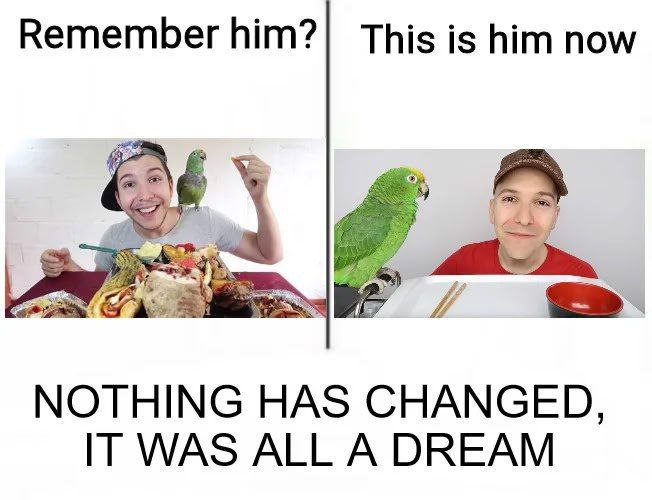 Remember him?! This is him now 4 NOTHING HAS CHANGED, IT WAS ALL A DREAM