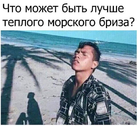 Что может быть лучше теплого морского бриза?