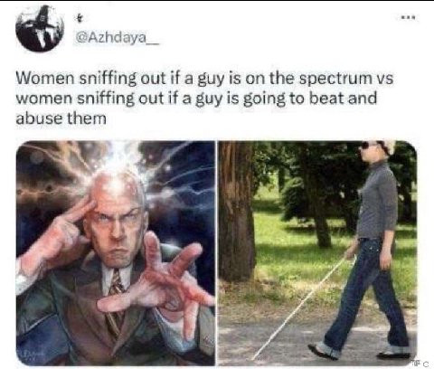 Women sniffing out if a guy is on the spectrum women sniffing out if a guy is going to beat and abuse them 2 4