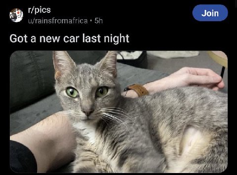 r/pics Join Got a new car last night