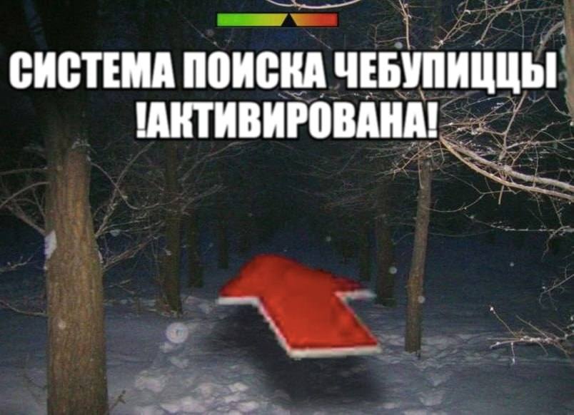 СИСТЕМА ПОИСКА ЧЕБУПИЦЦЫ 'АКТИВИРОВАНА!