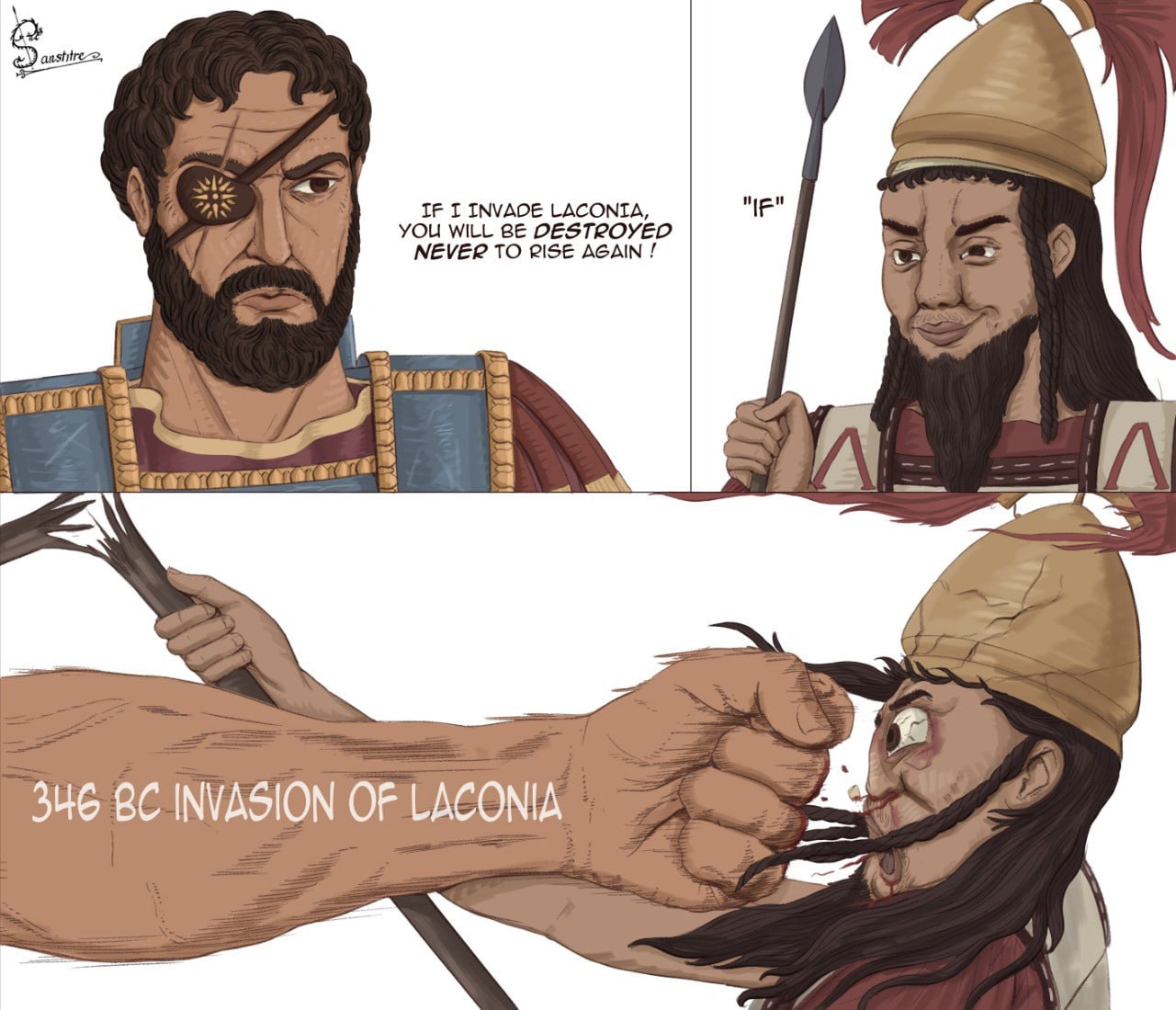 YOU WILL РЕЗТРОУЕР INVADE LACONIA, TO RISE AGAIN A 346 INVASION OF LACONIA