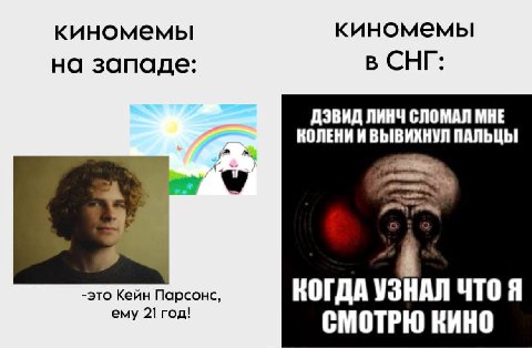 киномемы киномемы на западе: в СНГ: ДЭВИД ЛИНЧ СЛОМАЛ МНЕ ВЫВИХНУЛ ПАЛЬЦЫ -это Кейн Парсонс, КОГДА УЗНАЛ Что Я СМОТРЮ КИНО
