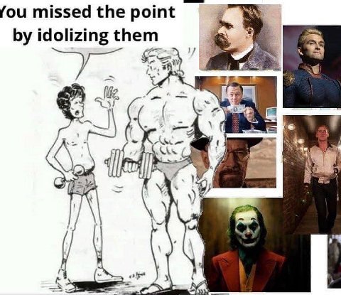 Гоц missed the point idolizing them 4