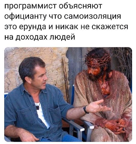программист объясняют официанту что самоизоляция это ерунда и никак не скажется на доходах людей 4 К i 7 4, 5 я 2