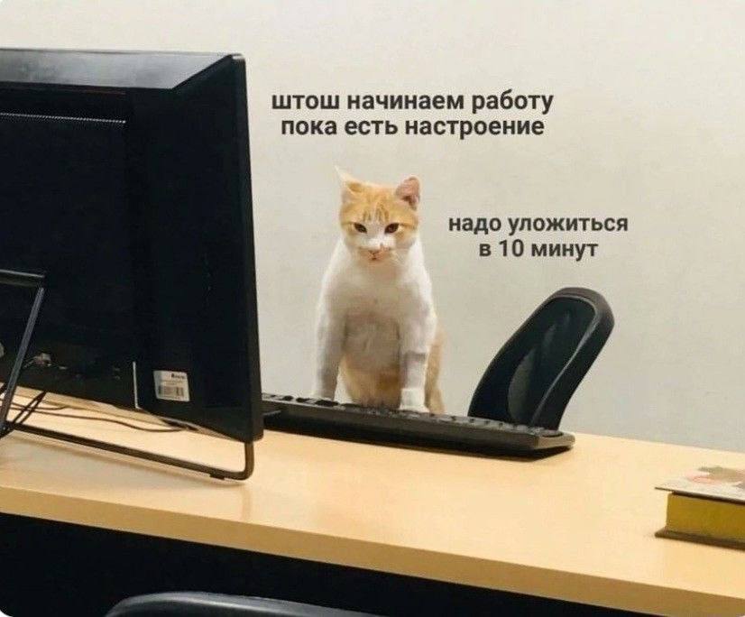 штош начинаем работу пока есть настроение a надо уложиться в 10 минут
