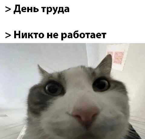 День труда Никто не работает