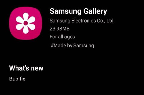 Samsung Gallery Samsung Electronics Ltd For all ages #Made Samsung What's new Bub fix