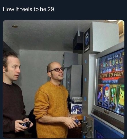 How it feels to be 29