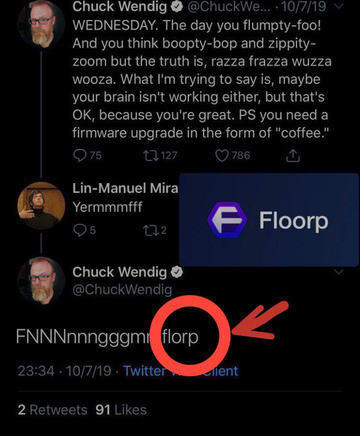 Chuck WEDNESDAY. The вау you And you think and bul the trying Say is, maybe your isn't working either, but that’s DEcause youre great, a прагаае in the form of ‘coffee! Lin-Manuel Mira Chuck Wencig По