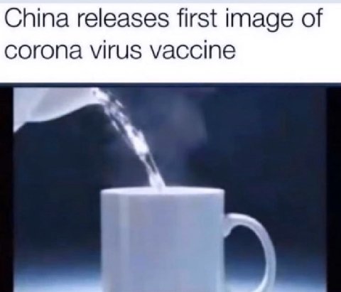 China releases first image of corona virus vaccine
