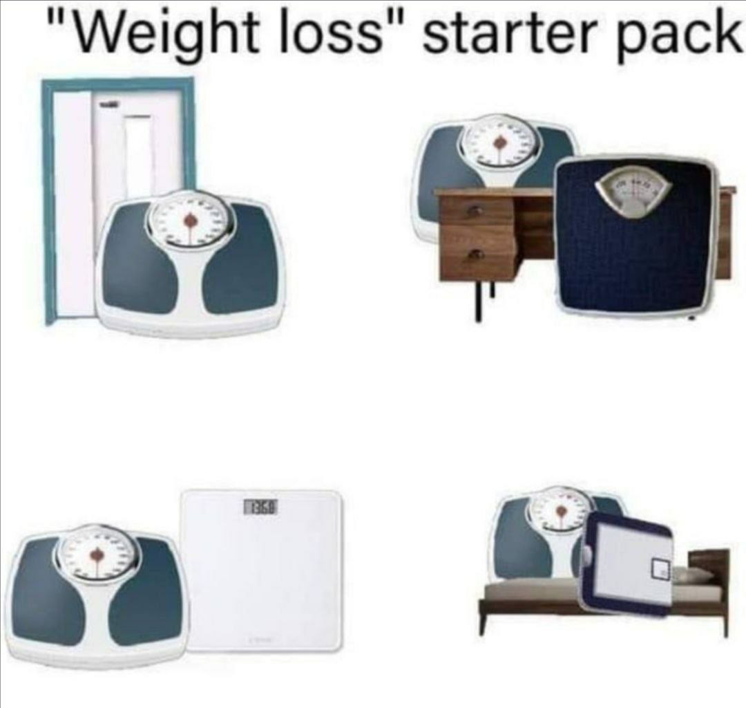 "Weight loss" starter pack