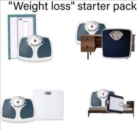 "Weight loss" starter pack