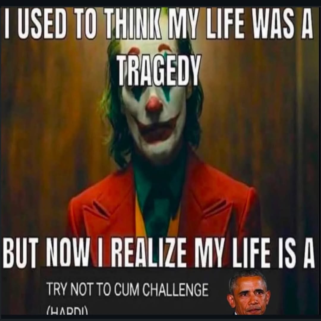 [USED ТО LIFE WAS A BUT NOW REALIZE MY LIFE IS A TRY NOT TO CUM CHALLENGE