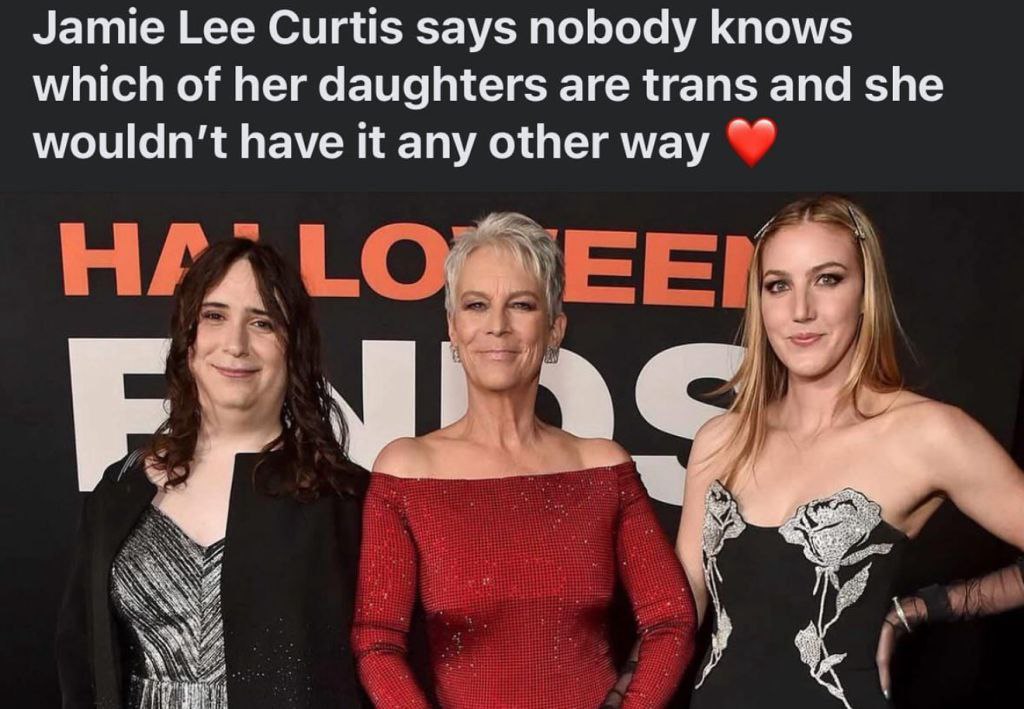 Jamie Lee Curtis says nobody knows which of her daughters are trans and she wouldn’t have it any other way НА