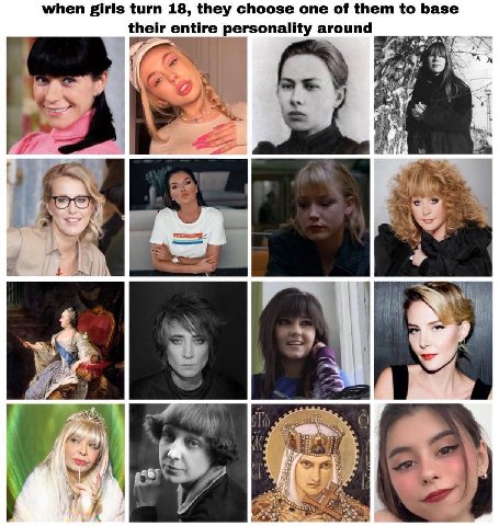 when girls turn 18, they choose one of them to base their entire personality around 4 a 4 liad