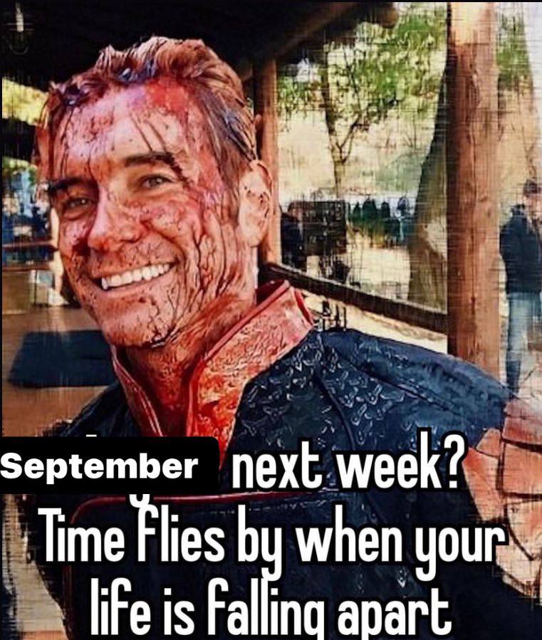 September next week? Time Flies when is Fal по apart