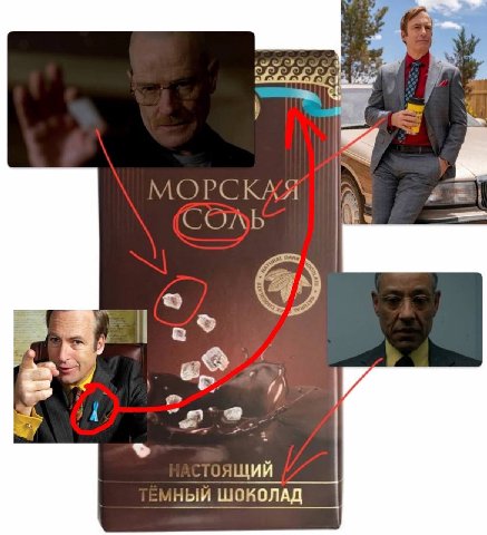 4 МОРСКАЯ СОЛЬ и A ГЕМНЫЙ ШОКОЛАД