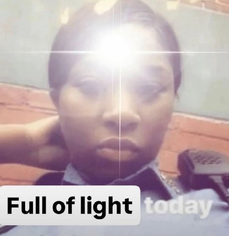 Full of light