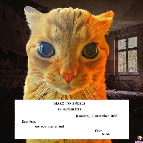 №4 у MARX TO ENGELS IN MANCH 6 December 1868 Deak Frep, Are you mad at me? Your (Сант