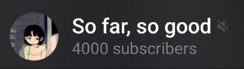 So far, SO good