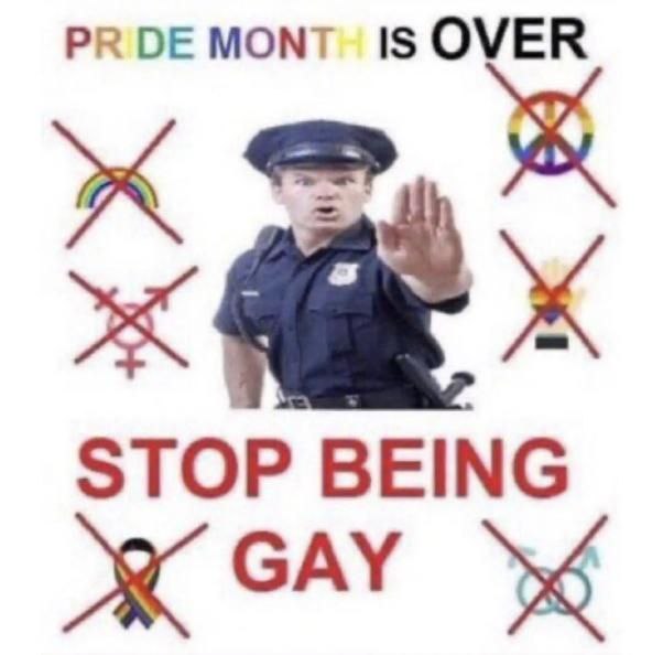MONT 15 STOP BEING GAY