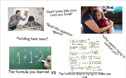 i a в this chair until you finish he 7 Yon *holding back tears* 3 fia The formul learned YOU \5 The formula they're trying to make you use