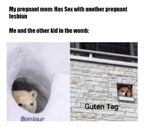My pregnant mom: Has Sex with another pregnant Me and the other kid in the womb: Сшеп Воп