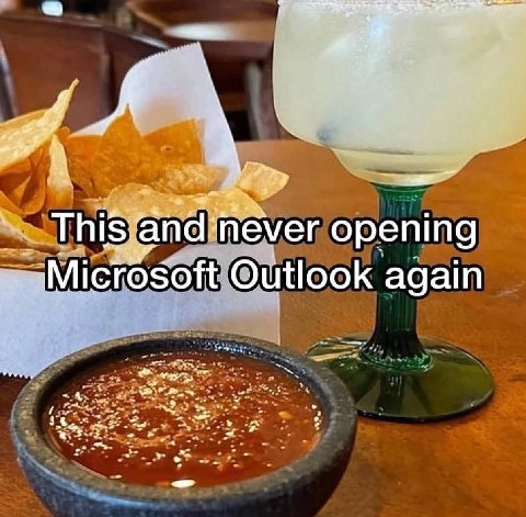 opening Microsoft Outlook again
