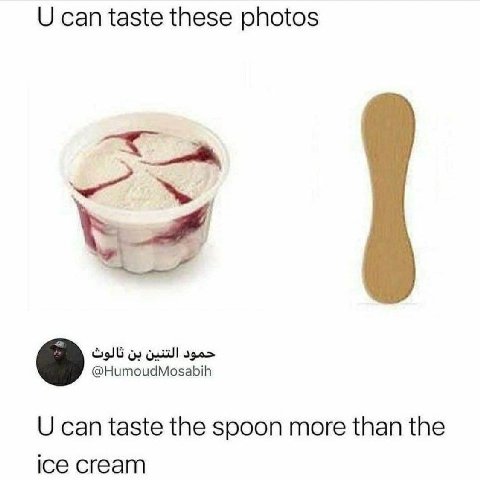 can taste these photos @HumoudMosabih can taste the spoon more than the ice cream