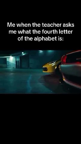 me what the fourth letter