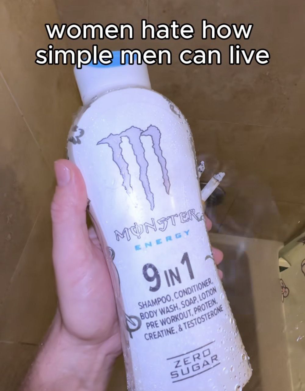 women hate how simple men can live