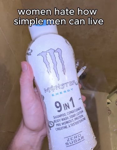 women hate how simple men can live