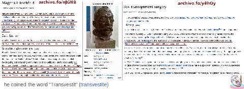 Magnus archive.fo/y8hOy From Wikipedia, the free encyclopedia Sex reassignment surgery From Wikipedia, the free encyclopedia Magnus Hirschfeld (14 May 1868 14 May 1935) was a Jewish physician and sexo
