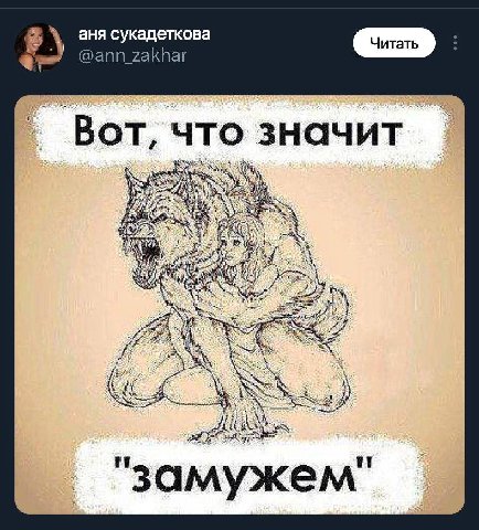 аня сукадеткова @ann_zakhar 2: что значит. "замужем"