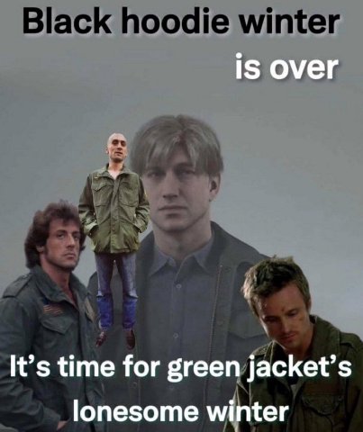 15 омег It’s time for green jacket’s lonesome winter