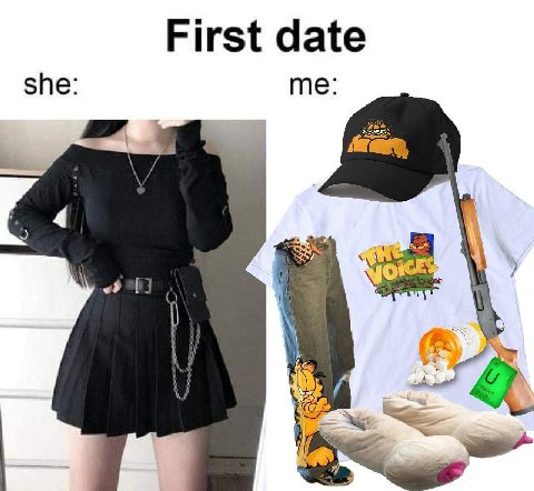 First date she: me