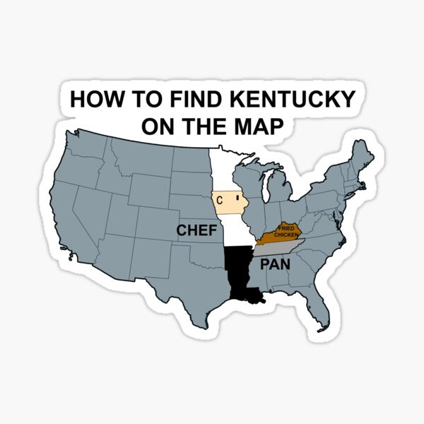 HOW ТО FIND KENTUCKY ТНЕ МАР