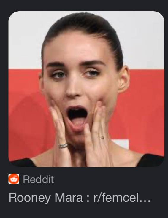 А Rooney Mara: r/femcel...