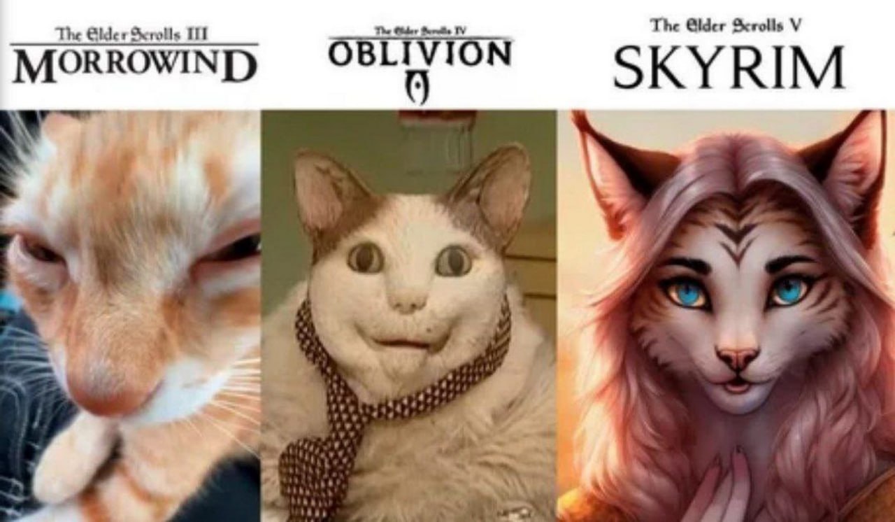 The The Scrolls У MORROWIN]D OBLIVION Yat я