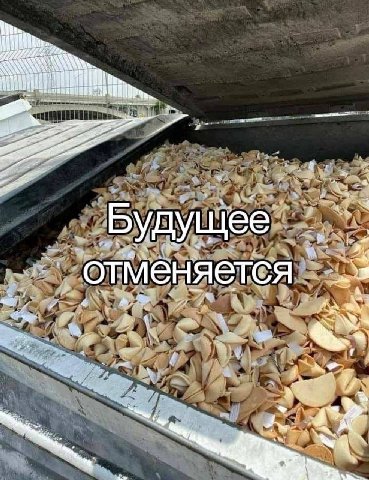 Будущее меняется