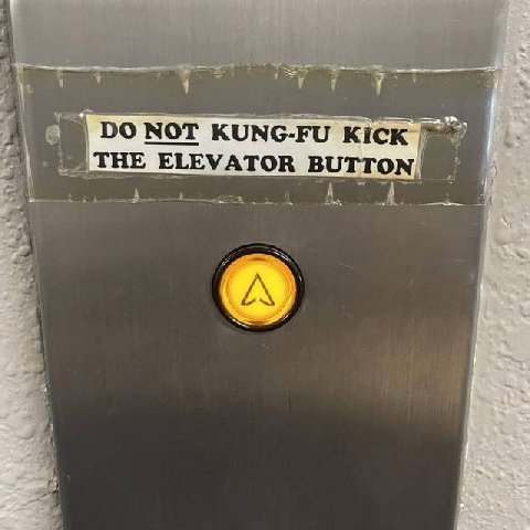в МОТ KUNG-FU КСК THE ELEVATOR BUTTON A