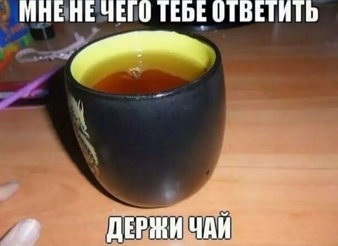 МНЕ НЕ ЧЕГО ТЕБЕ ОТВЕТИТЬ