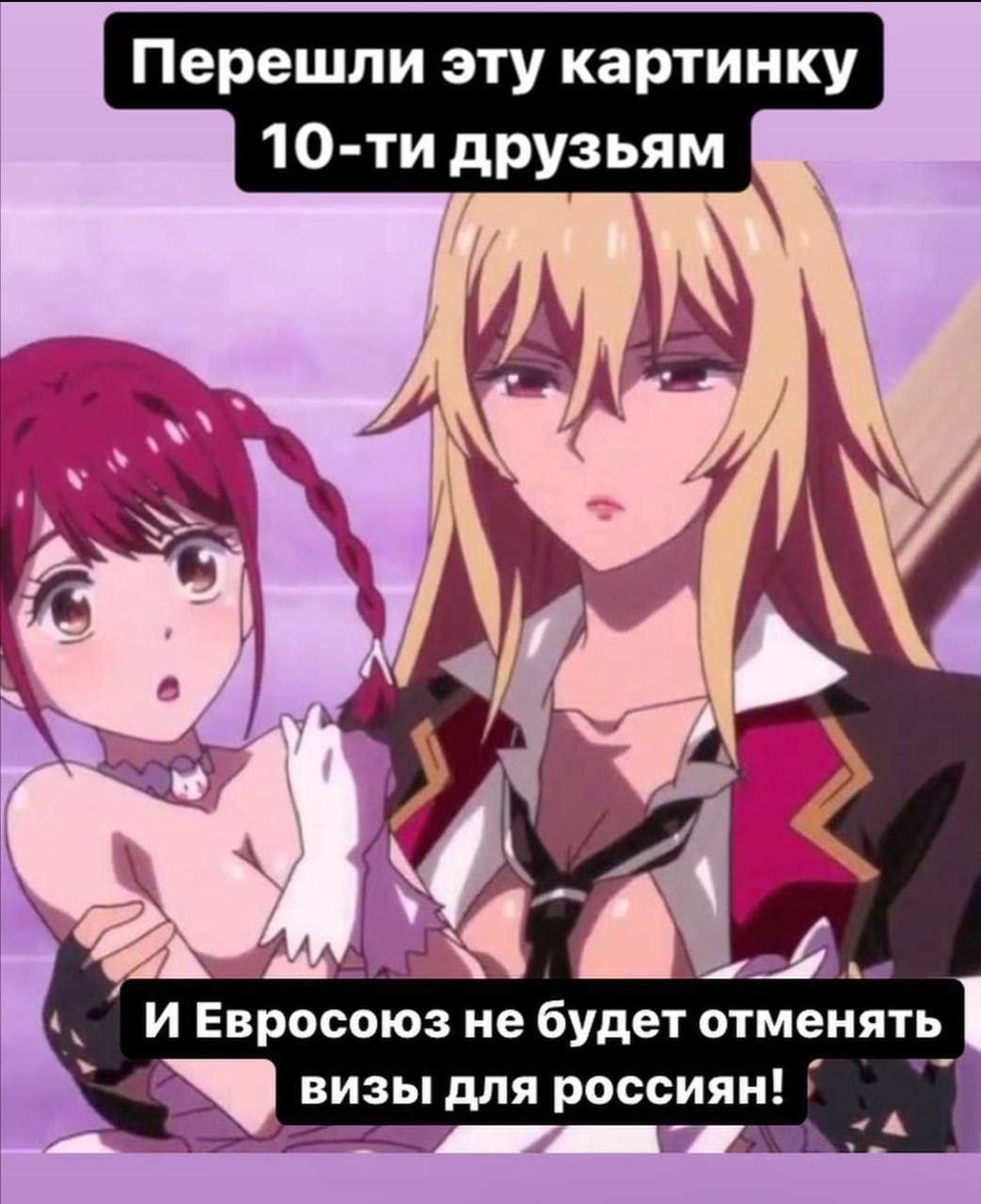 Перешли эту картинку друзьям И ЕВросоюз не будет отменять визы для россиян!