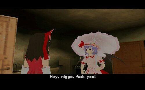 Hey, nigga, fuck you!