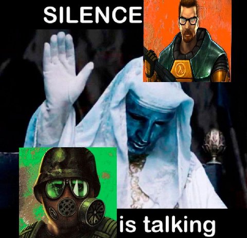 SILENCE 4 is talking