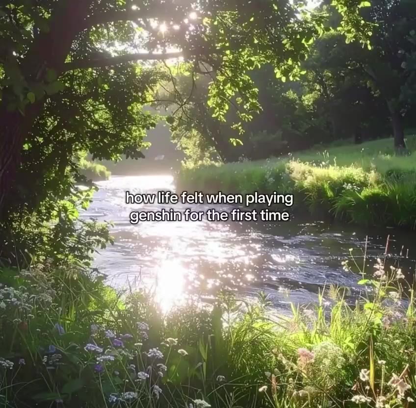 . eee помете when playing м | eS genshinjiogthe first те. __ nie’ howlife felt whert playing рее = = | sgenshin for the first time =i howlifesfett when'playing Werte el ihowjlife\feltiwhenjplaying) AP